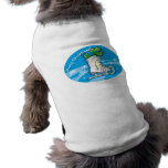 De vrolijke Schaatsen van Kerstmis Honden Outfit