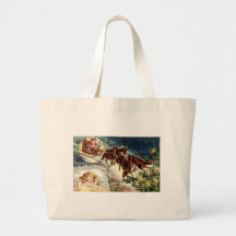 De vrolijke Slaap van het Kind van Kerstmis Tas