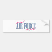 De Vrouw van de luchtmacht Bumperstickers