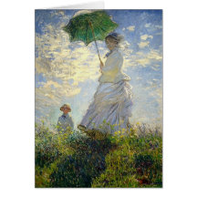 De Vrouw van Monet met een Parasol (de Wandeling/d Kaarten