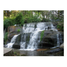 De Waterval van de Kreek van de ondiepte Wenskaarten