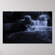 De Waterval van de middernacht Afdruk