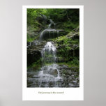 De Waterval van Noord-Carolina Afdruk
