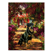 De weg - Rottweiler (#5) Wenskaart