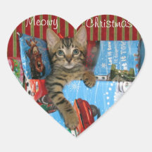 De Wens van Kerstmis van Jenkins - Stickers