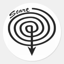De Werveling van het Einde van het begin Sticker