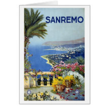 De Wijnoogst van Italië van Sanremo Kaart