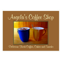 De Winkel/de Koffie van de koffie Visitekaartjes