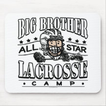 De Witte Helm van de Lacrosse van de grote Broer Muismat