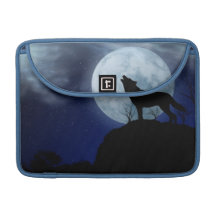 De Wolf van de volle maan Sleeve Voor MacBooks