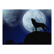 De Wolf van de volle maan Persoonlijke Aankondiging
