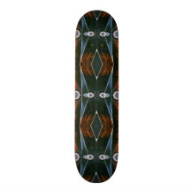 De Xed brûlure négative Skateboards Customisés