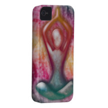 De yoga stelt iPhone 4 covers