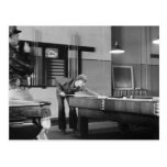De Zaal van de Pool van Iowa, jaren '40 Wenskaart
