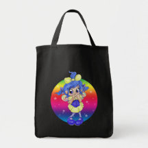 De Zak van de Fee van de Regenboog van Chibi Tassen