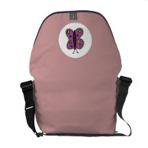 De Zak van de vlinder Messenger Bags