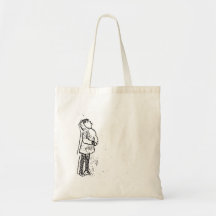 De zak van Girly Canvas Tassen