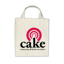De Zak van Grochery:: De Stijl van de cake Draagtassen