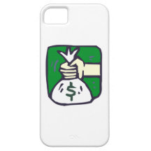 De Zak van het geld Case-Mate iPhone 5 Hoesje