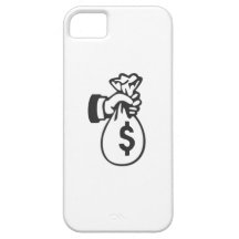 De Zak van het geld iPhone 5 Case-Mate Hoesje