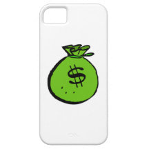 De Zak van het geld iPhone 5 Hoesje