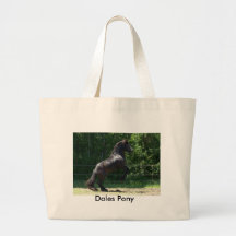 De zak van het Pony van dallen Canvas Tas