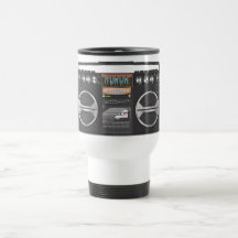 De Zandstraler van het Getto van Boombox Koffie Mok