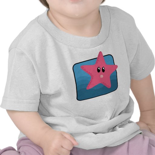De Zeester van de cartoon Tshirts