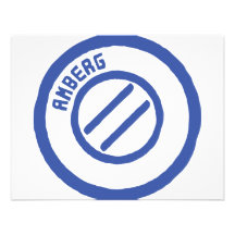 De Zegel van de Stad AMBERG Persoonlijke Aankondiging