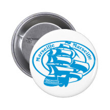 De Zegel van Marseille Button