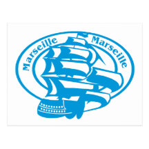 De Zegel van Marseille Wenskaarten