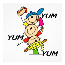 De Zomer van Yum van Yum uitnodigingen