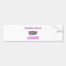 De zonnebadende Minnaar van de Haai Bumpersticker