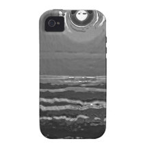 De Zonsondergang van het chroom Vibe iPhone 4 Cover