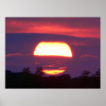 De Zonsondergang van juli Plaat