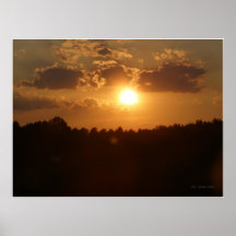 De Zonsondergang van Noord-Carolina Posters
