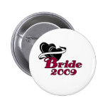De zwarte Bruid 2009 van Harten Speld Buttons
