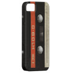 De zwarte Dekking van het Geval van de Cassette Case-Mate iPhone 5 Hoesje