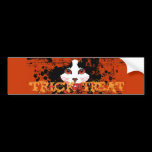 De Zwarte Kat van Halloween bumperstickers