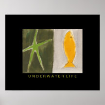 decor fish painting for walls print