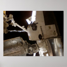 Découverte de navette spatiale et ISS (STS-120) Affiches