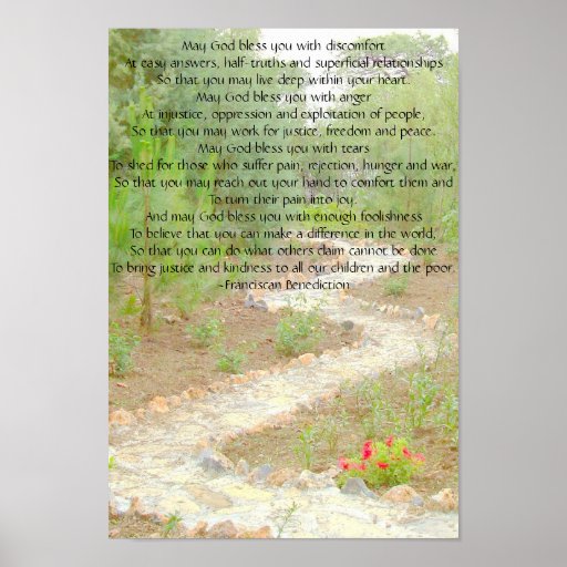 Décrivez 207a, Dieu de mai vous bénissent avec le  Affiches
