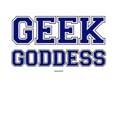 Déesse de geek (marine) par CrazyClara