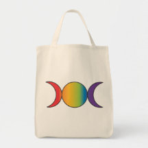 Déesse triple (arc-en-ciel) sacs