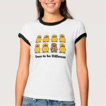 Défi à être T-shirt différent