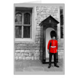 Défilé de soldat de Londres ma carte de voeux