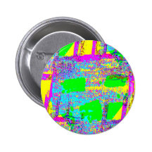 Défunt plat 8 badge avec épingle