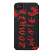 Dekking die van iPhone van de Jager van de zombie  iPhone 4 Case-Mate Hoesje