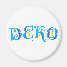 Deko décoration aimant pour réfrigérateur