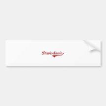 Del Mar Californië Klassiek Ontwerp Bumpersticker